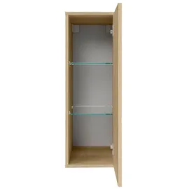 Fackelmann Compact Line Midischrank 30,2 x 84,2 x 32 cm Braun