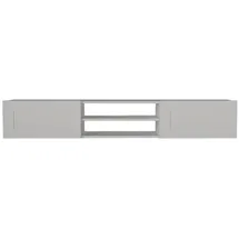moebel17 Piuma TV-Lowboard 180 x 29,1 x 29,6 cm Weiß Holz