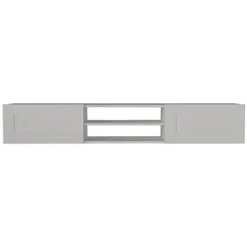 moebel17 Piuma TV-Lowboard 180 x 29,1 x 29,6 cm Weiß Holz