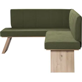 OTTO home Eckbank Nina Grün 185 x 150 x 88 cm
