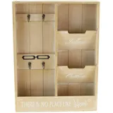 AM Wandorganizer Schlüsselbrett Schlüsselkasten Schlüssel-Board Schrank Holz Shabby