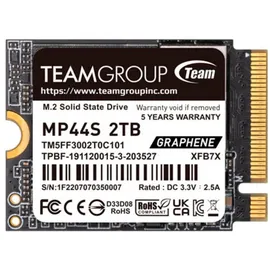 Team Group MP44S 2TB, M.2 2230 / M-Key / PCIe 4.0 x4, Kühlkörper (TM5FF3002T0C101)