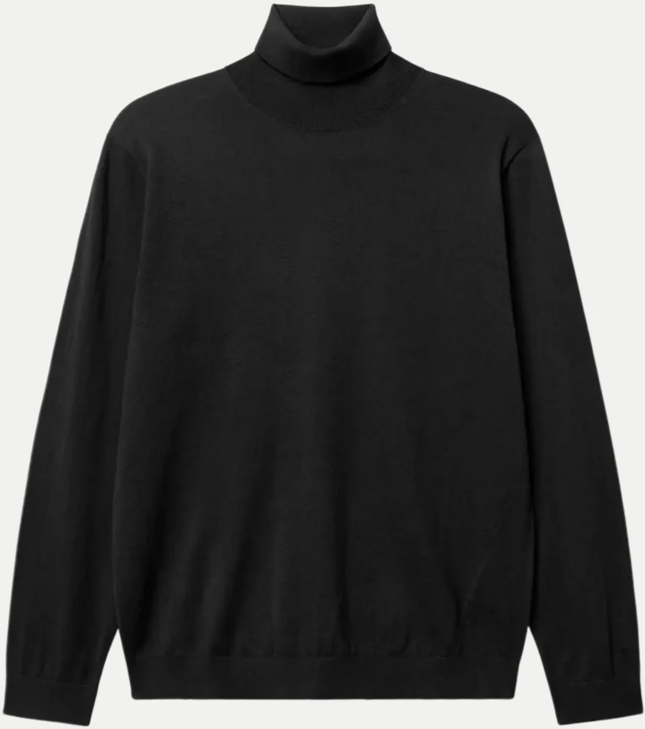 Rollkragenpullover Aris Schwarz XL