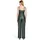 Vera Mont Damen mit Glanzeffekt 42, Dark Green/Grey - 42W