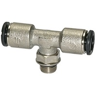 Riegler T-Steckverschraubung »click-clock«, drehbar, G 1/8 a.,Schlauch-Ã ̃6