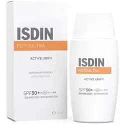 ISDIN FOTOULTRA Active Unify Pigment Sonnencreme 50+ 50 ml Emulsion