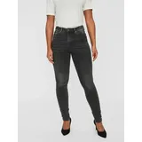 Vero Moda Sophia High Waist Skinny Jeans Dark Grey Denim XS 34