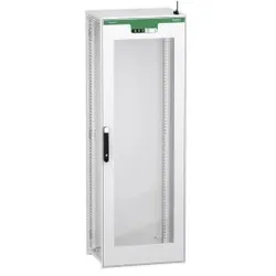 Schneider Electric NSYSFPN20750TEA Standgehäuse, elektrisch, PrismaSeT HD Active, verglaste Tür, 2000x700x500mm, IP55, RAL9003