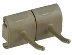 Vikan Doppelhakenmodul 101466 , Farbe: Braun