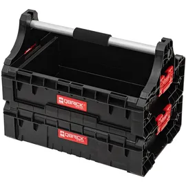QBRICK SYSTEM PRO Modular Tray Werkzeugbox 18 l schwarz 465 x 320 x 270 mm