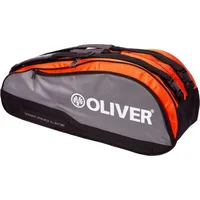 Oliver Racketbag Top Pro (Schlägertasche, 2 Hauptfächer) silber/orange