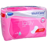 Hartmann MoliCare Premium Lady Pad 4 Tropfen Hygieneeinlage, 14