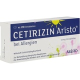 ARISTO Cetirizin Aristo bei Allergien 10 mg Filmtabletten
