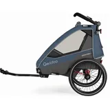 Qeridoo Sportrex 1 Kinderanhänger blau 2023
