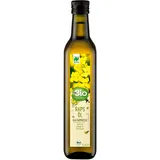 500ml dm Bio Rapsöl, kaltgepresst Glutenfrei Laktosefrei, Ohne Aromastoffe Öl