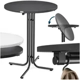 CASARIA Stehtisch Grau 110x70cm klappbar