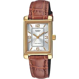 Casio Collection Braun 28 mm LTP-1234PGL-7AEG