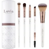 Luvia Cosmetics Make-Up Pinselset Luvia, Daily Selection Brush Set, Puder, Augenbrauen Und Augenpinsel Im Set, 5 Vegane Kosmetikpinsel