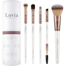Luvia Cosmetics Make-Up Pinselset Luvia, Daily Selection Brush Set, Puder, Augenbrauen Und Augenpinsel Im Set, 5 Vegane Kosmetikpinsel