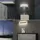 doporro LED Badlampe Spiegellampe 4000K Badezimmer Lampe led Wandleuchte Chrom 9W SparkLuxe