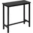 Woltu Bartisch 100 x 100 x 40 cm Schwarz