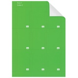 Nobo T-Karten, Größe 2, 20 Stück, grün
