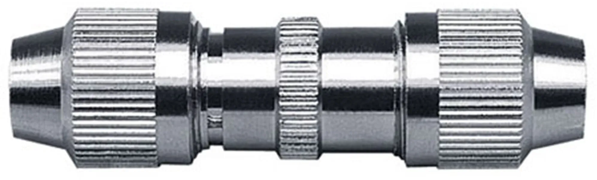 Koaxial-Kabelverbinder Stahl (Sky)