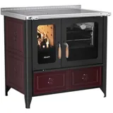 Rizzoli Küchenofen | Serie N94 Country | 8 kW | Bordeauxrot