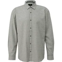 QS Karohemd Regular Fit grün/weiß S