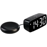 Infactory LED-Wecker schwarz