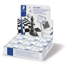 Staedtler 5427 Radierer karat Knetgummi knetbar, Schachtel mit 18 Stück