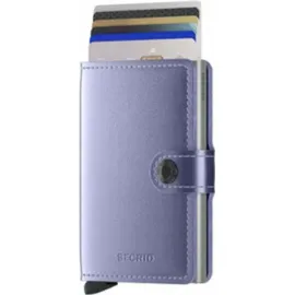 Secrid Miniwallet Metallic Unisex Geldbörse lila
