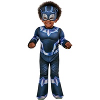 Rubies Offizielles Marvel: Spidey and His Amazing Friends Black Panther Deluxe Kostüm Kleinkind 3-4 Jahre