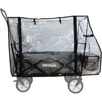 Regenverdeck FROSAL Bollerwagen Max | Regenschutz für Transportwagen faltbar