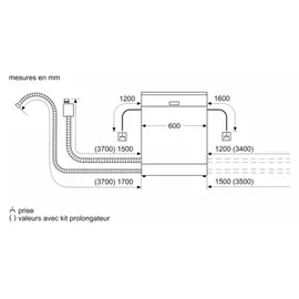 Bosch Serie 2 SMS25GI09F Geschirrspüler (freistehend, 600 mm breit, Edelstahl)