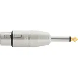 Pronomic AD-JMXF Adapter 6,3mm Mono-Klinke male / XLR female