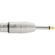 Pronomic AD-JMXF Adapter 6,3mm Mono-Klinke male / XLR female
