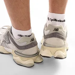 spitzbub Unisex  Socken - Quarter /  Größe  / Weiß