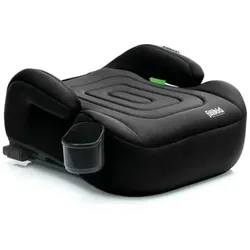 fillikid Sitzerhöhung Flip Deluxe Auto mit verlängerbarer Isofix i-Size schwarz