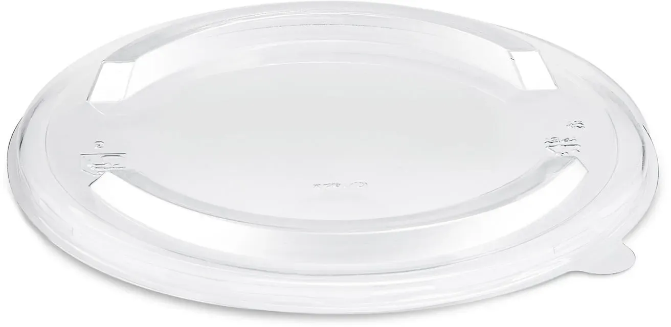 Deckel transparent O185mm aus rPET für Salatschalen Feinkostschalen, 50 Stk.