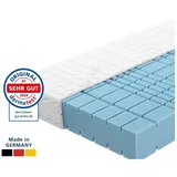 AM Qualitätsmatratzen Premium 7-Zonen Kaltschaummatratze 200 x 200 cm H2