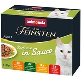 Animonda vom Feinsten Adult Raffinesse, in Sauce Adult Mixpaket Katzenfutter nass
