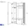 WFL GROUP Linaro Sitzbank 137x207x42 cm Schwarz