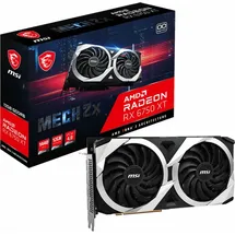 MSI Radeon RX 6750 XT Mech 2X 12G OC 12 GB GDDR6 V399-004R