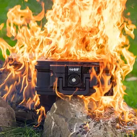 HMF Dokumentenbox 44,5 x 16,5 x 33 cm 1-tlg. schwarz