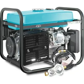 K&S Könner&Söhnen LPG/Benzin-Generator K&S Könner&Söhnen KS 9000E G der DUAL FUEL,notstromaggregat 6500 W,Hand-/Elektroanlass,1x16A, 1х32 (230 V),12V stromerzeuger mit (AVR),stromaggregat, Kurzschlussschutz