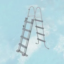 Weka Übersteigleiter grau