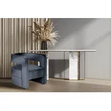 Kayoom Sessel »Venice 125, moderner Cocktail-Sessel«, (1 St.), Lounge-Sessel, Eye-Catcher im Raum, ausgefallene Konstruktion grau