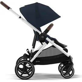 cybex retail gmbh Cybex Gazelle S Kinderwagen inkl. Cot S Babywanne / Kombikinderwagen, Farbe:Ocean Blue / Silver