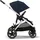 cybex retail gmbh Cybex Gazelle S Kinderwagen inkl. Cot S Babywanne / Kombikinderwagen, Farbe:Ocean Blue / Silver